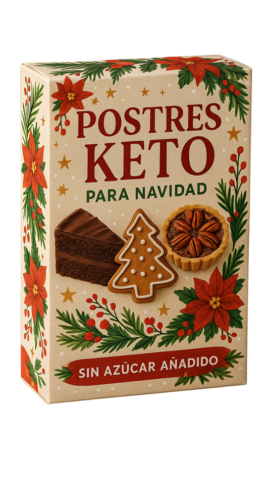 Postres KETO en NAVIDAD